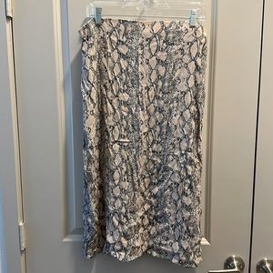 Snake skin skirt